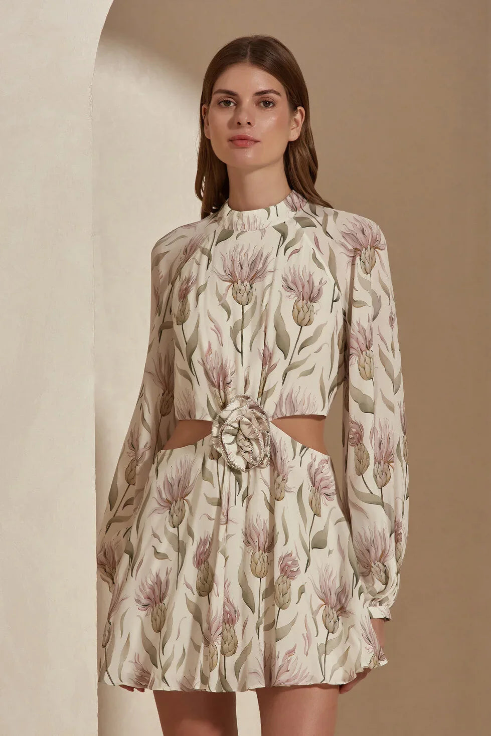 Gracie Gardenia Mini Dress