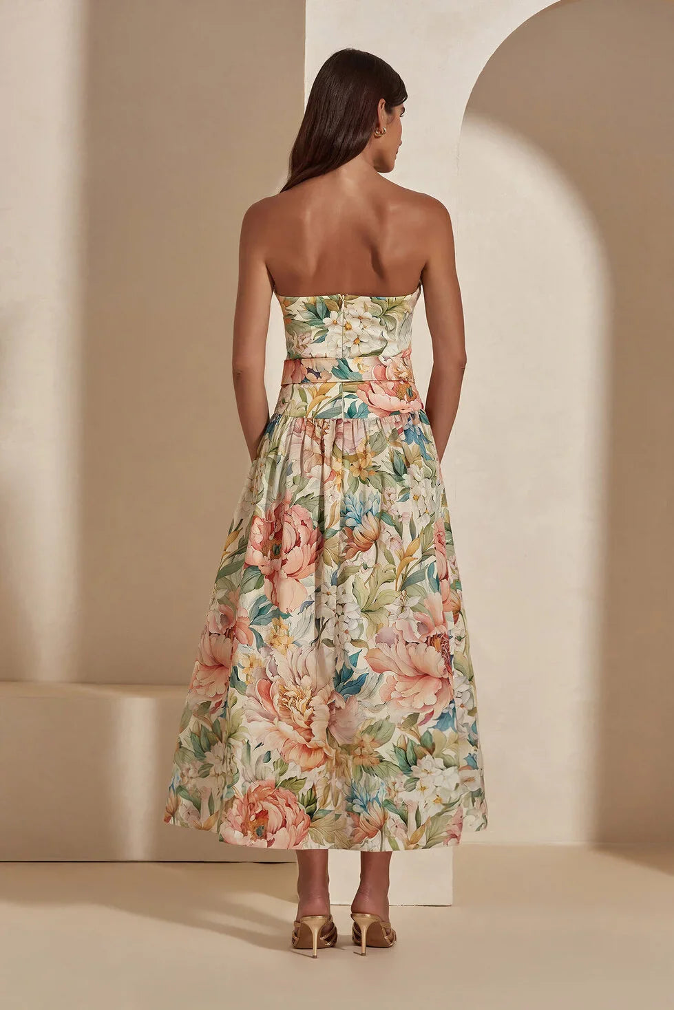 Fleur Romance Maxi Dress