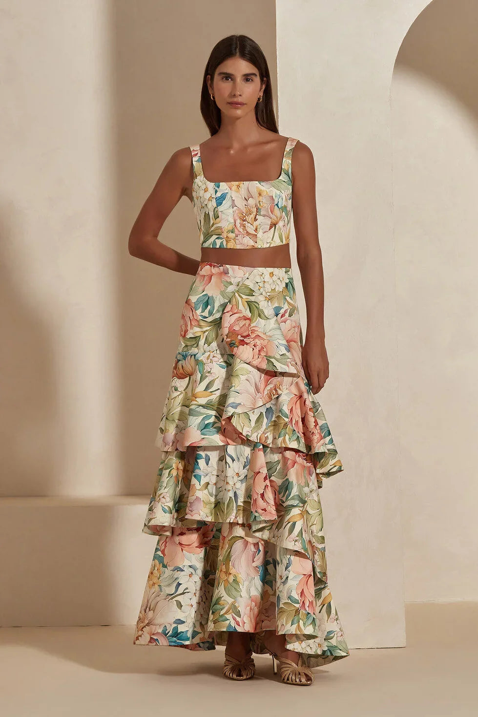 Skylush Bloom Ruffle CO-ORD SET