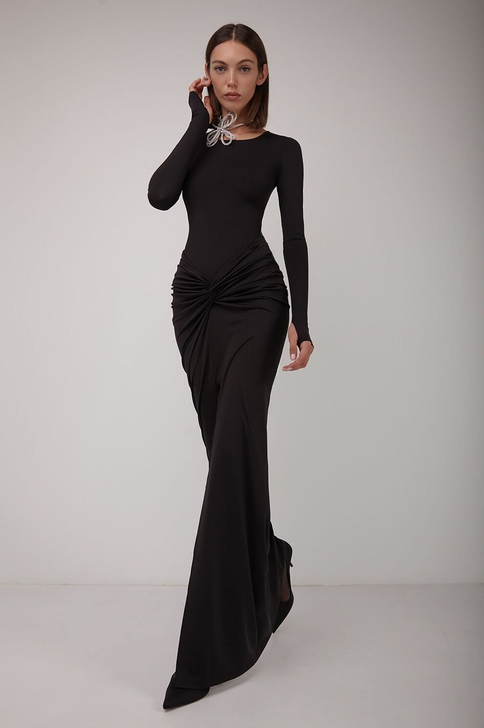 Tie-Front Maxi