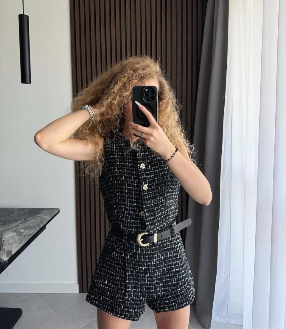 Edge Vest Skort Set