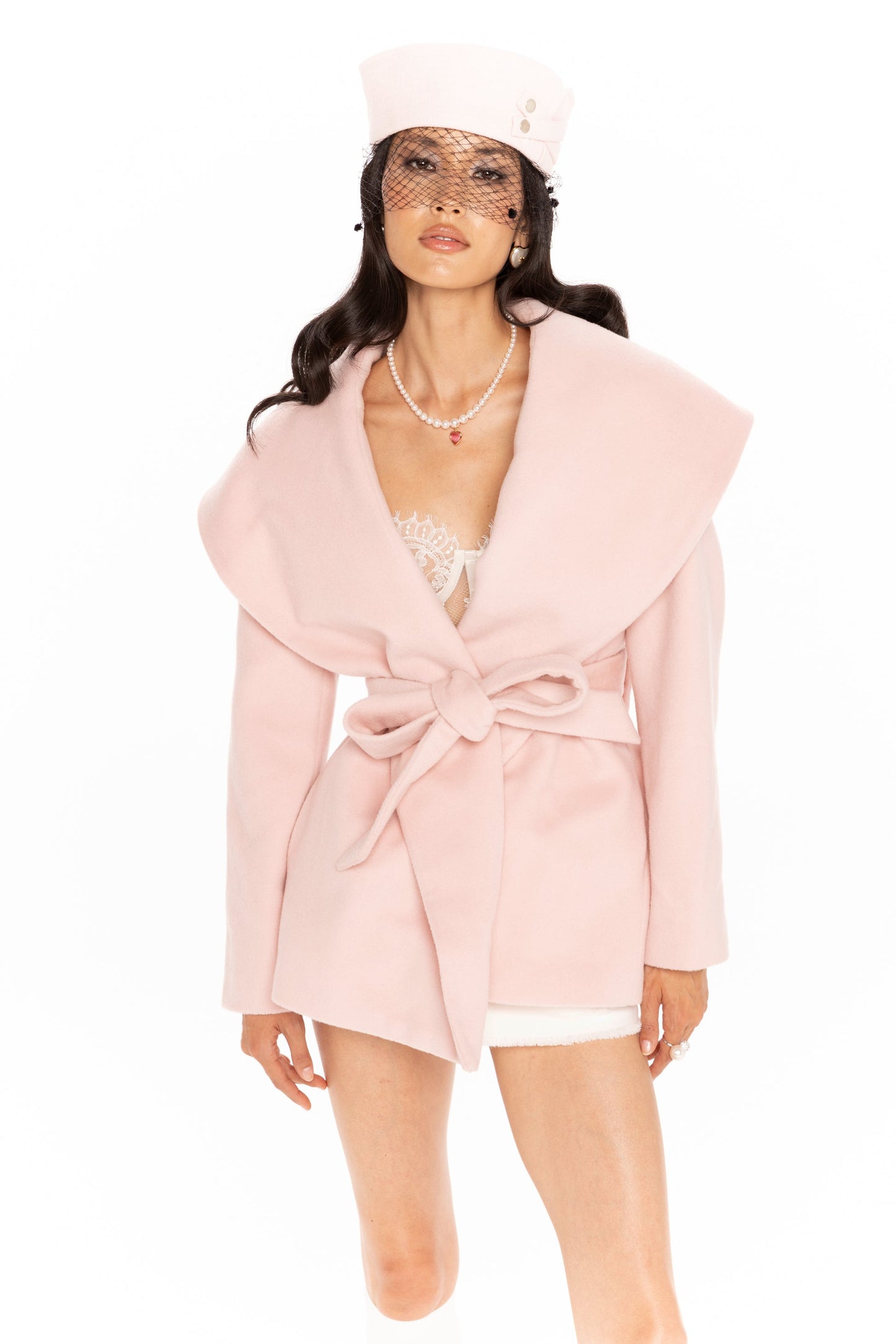 Beatrice Bow Coat