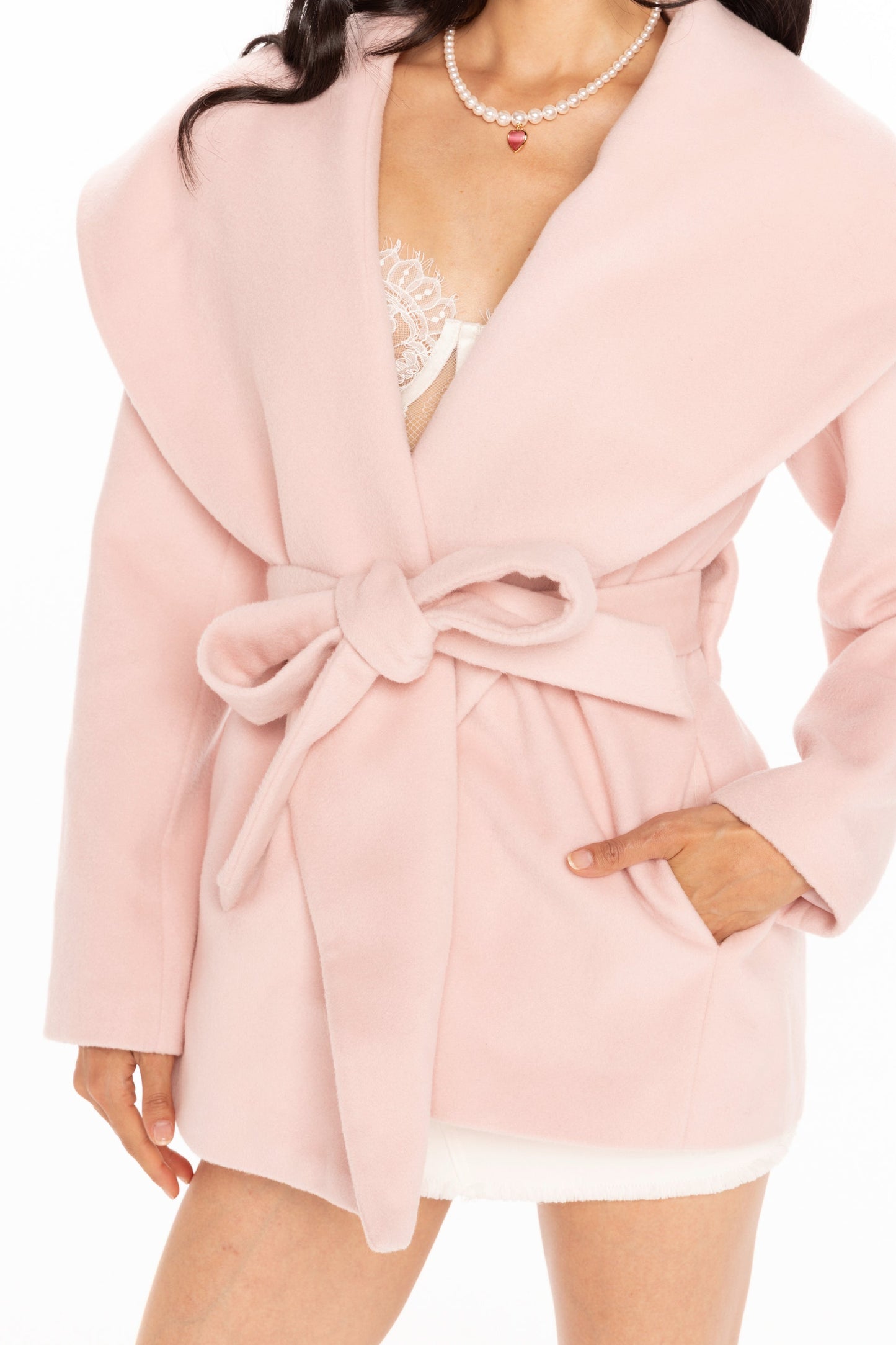 Beatrice Bow Coat