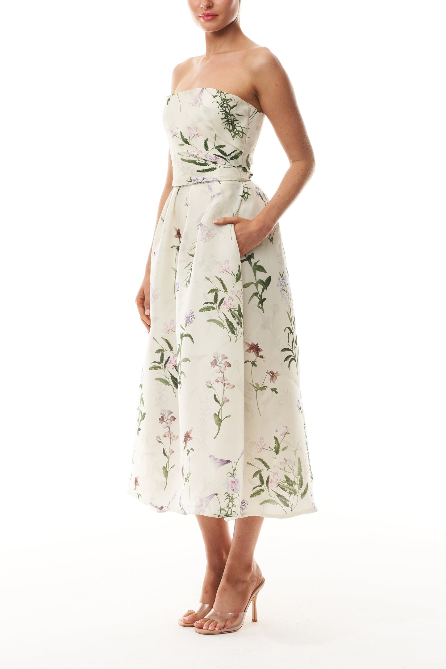 Gazar Bolero Tea Dress