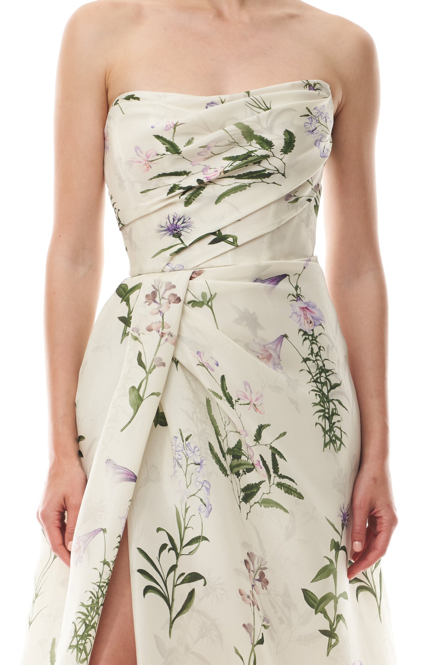 Gazar Bolero Draped Dress