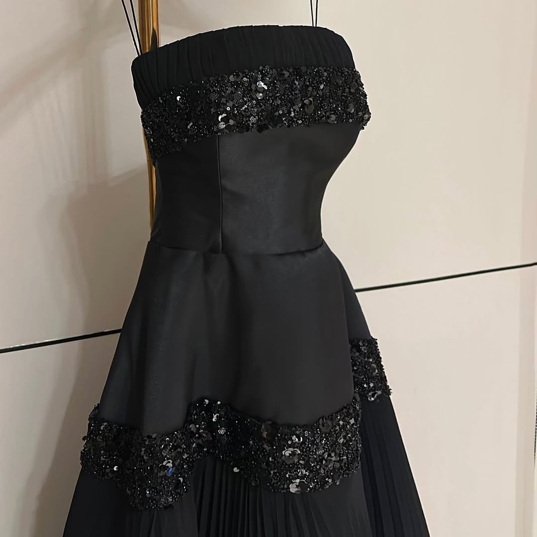 Noir Serenade Gown