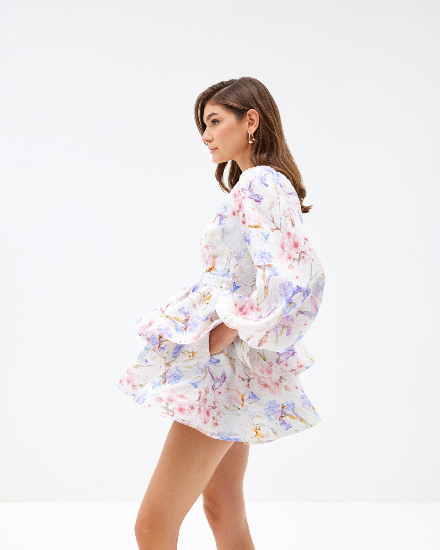 Fairy Fizz V-Neck Dress