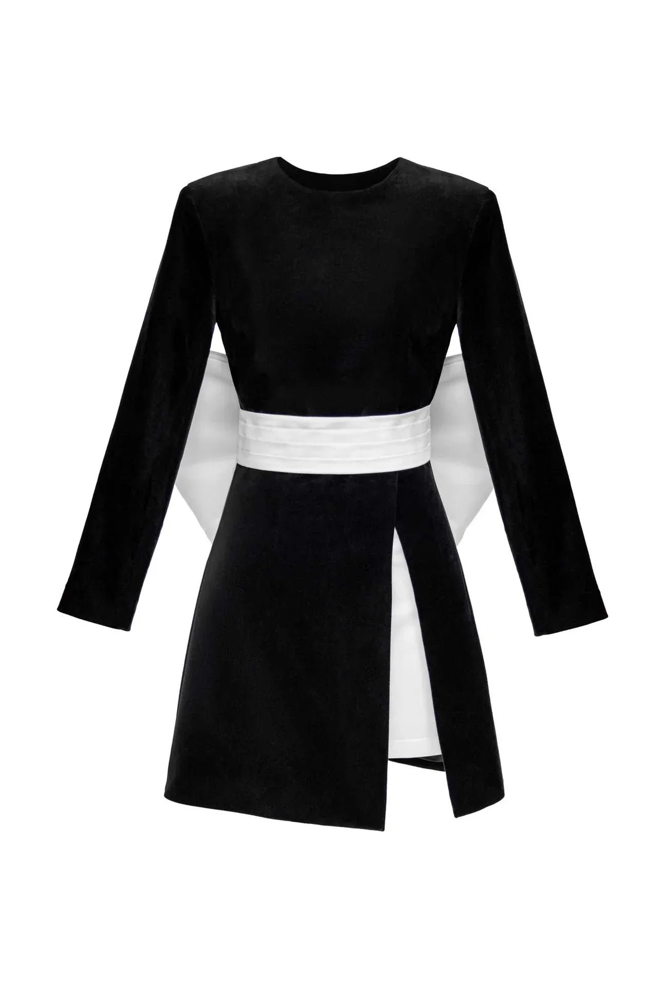 Black and White Bow Dress
