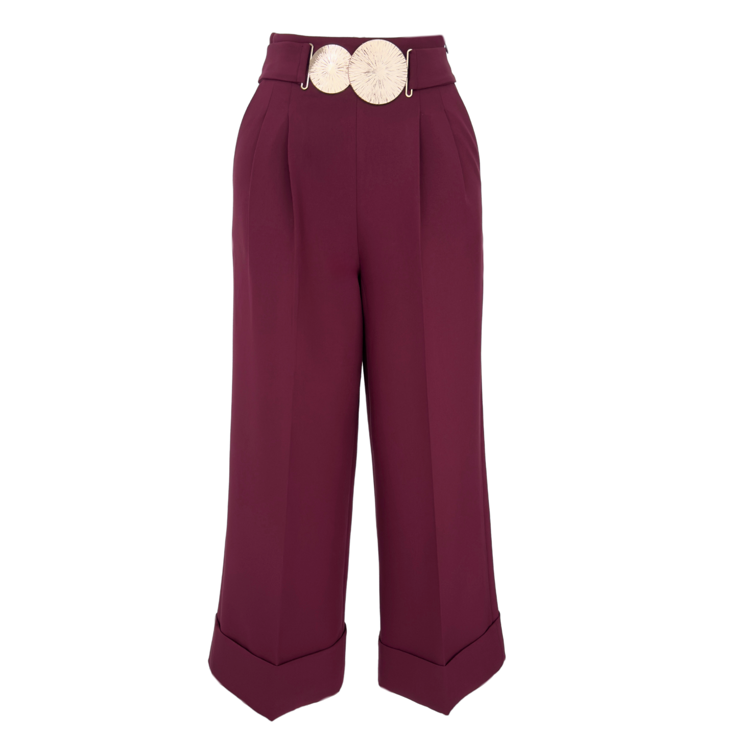 Crisp Crease Wide Leg Trouser