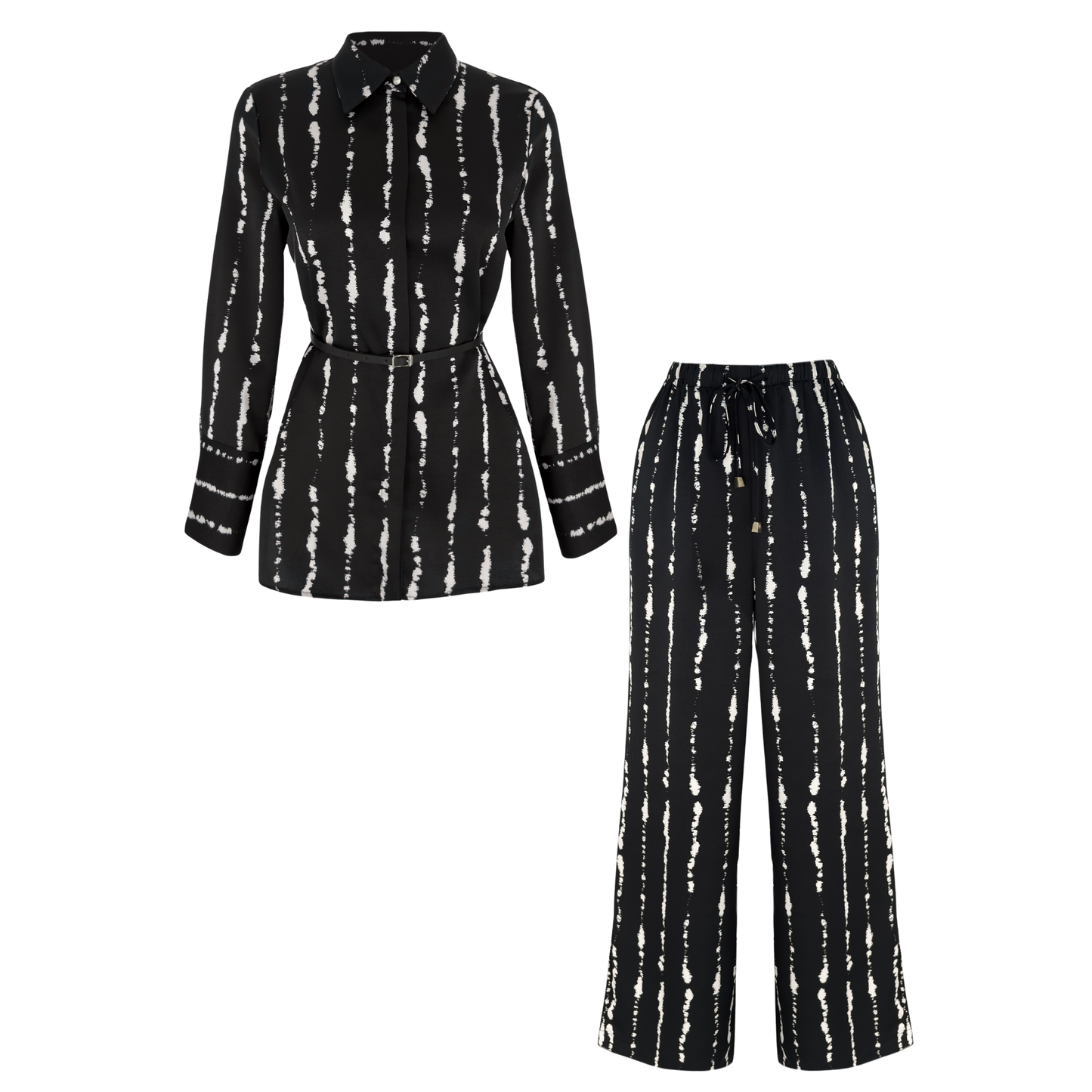 Batty Patterned Set