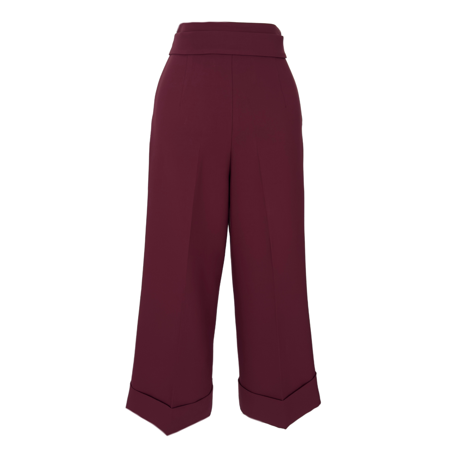 Crisp Crease Wide Leg Trouser