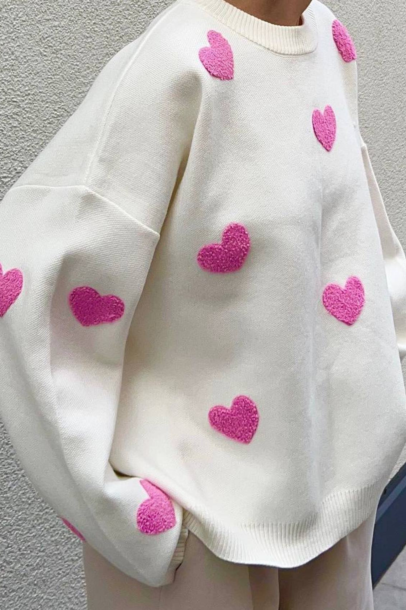 Heartfelt Winter Top