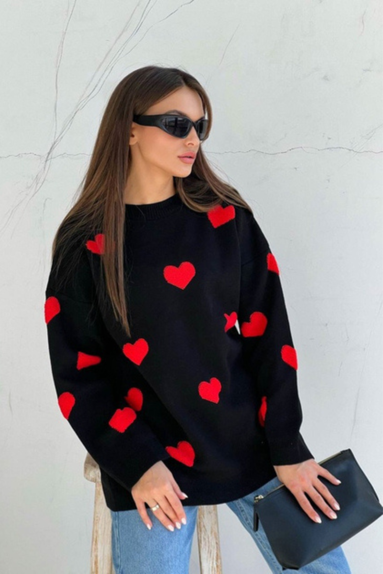 Heartfelt Winter Top