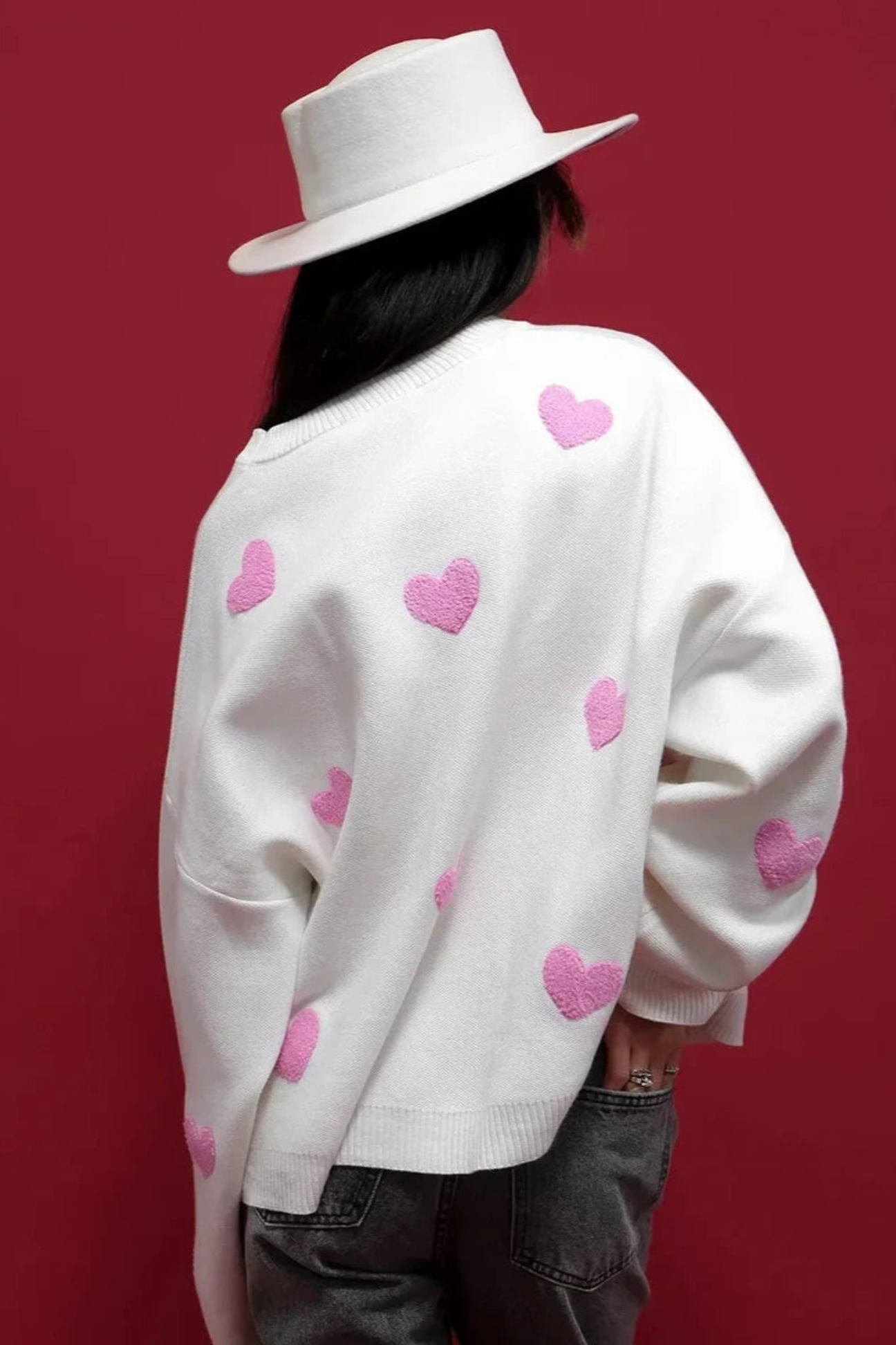 Heartfelt Winter Top