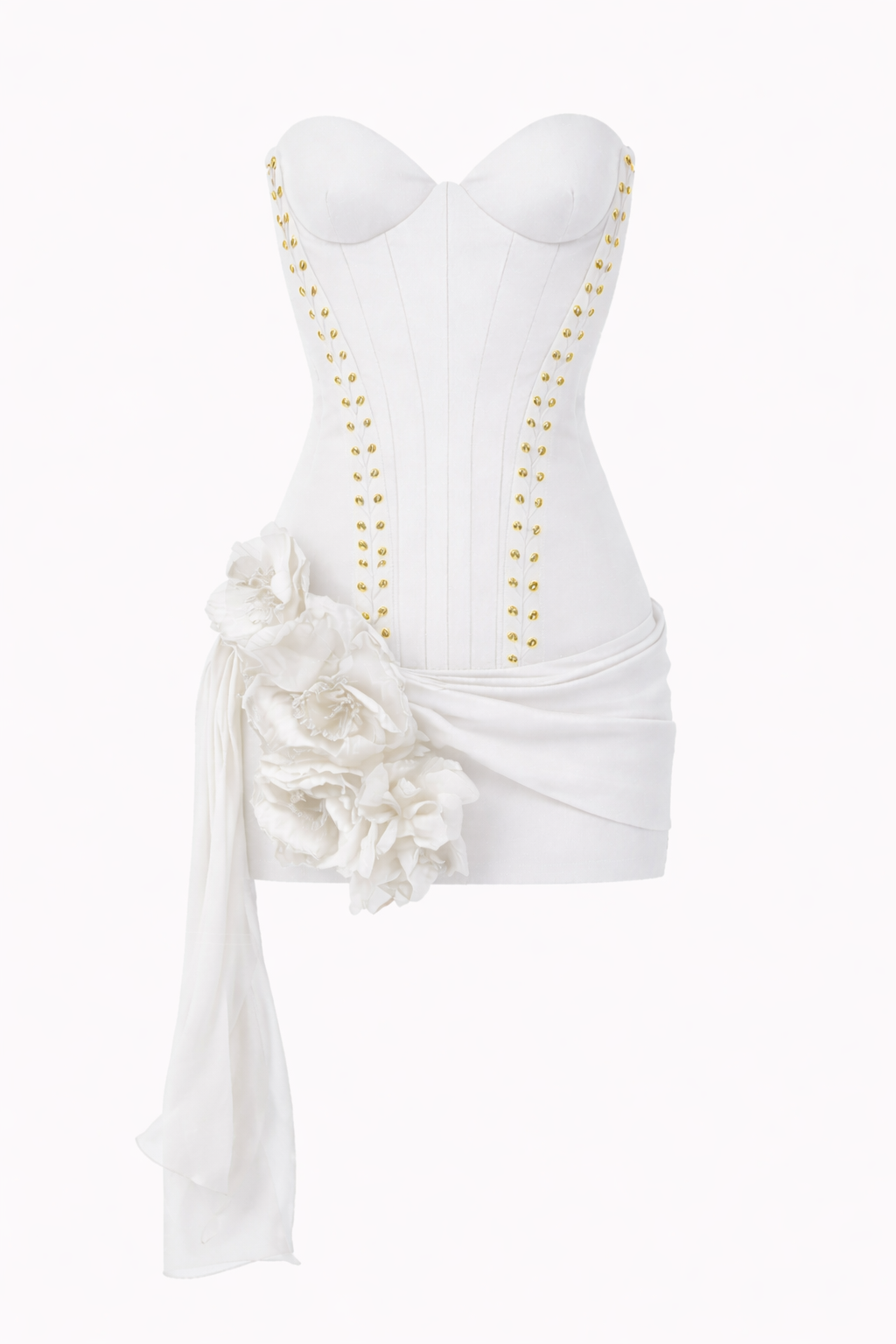 Midnight Corset Bloom Dress