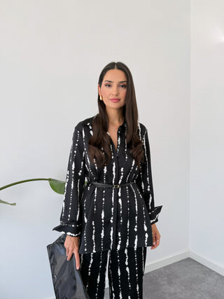 Batty Patterned Set