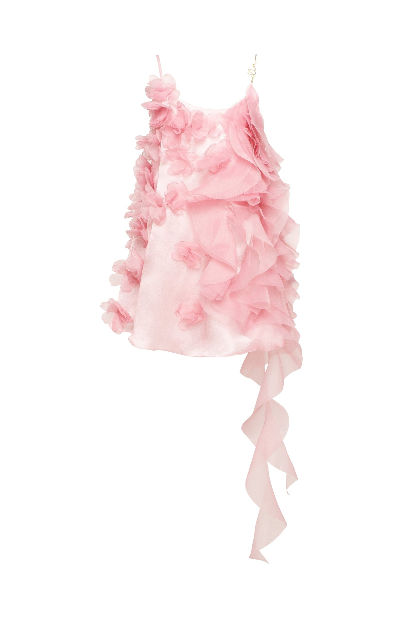 Romantic Ruffled Mini Dress
