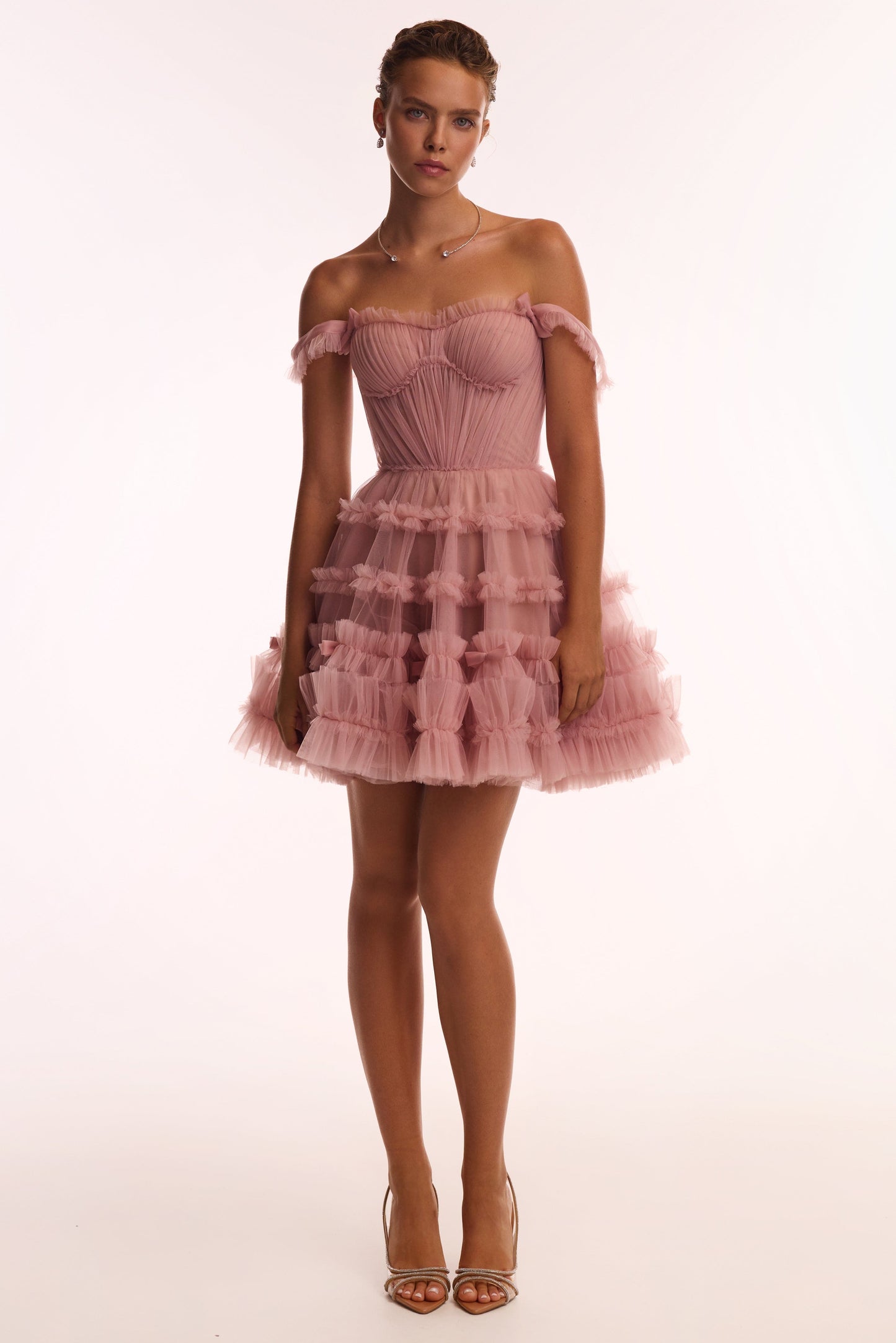 Flirty Ruffled Mini Dress