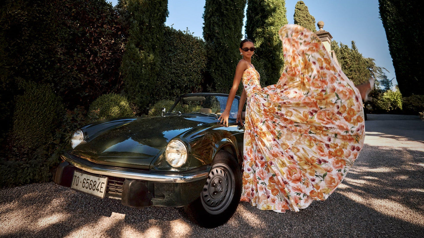 Tuscan Sun Eyelet Dress