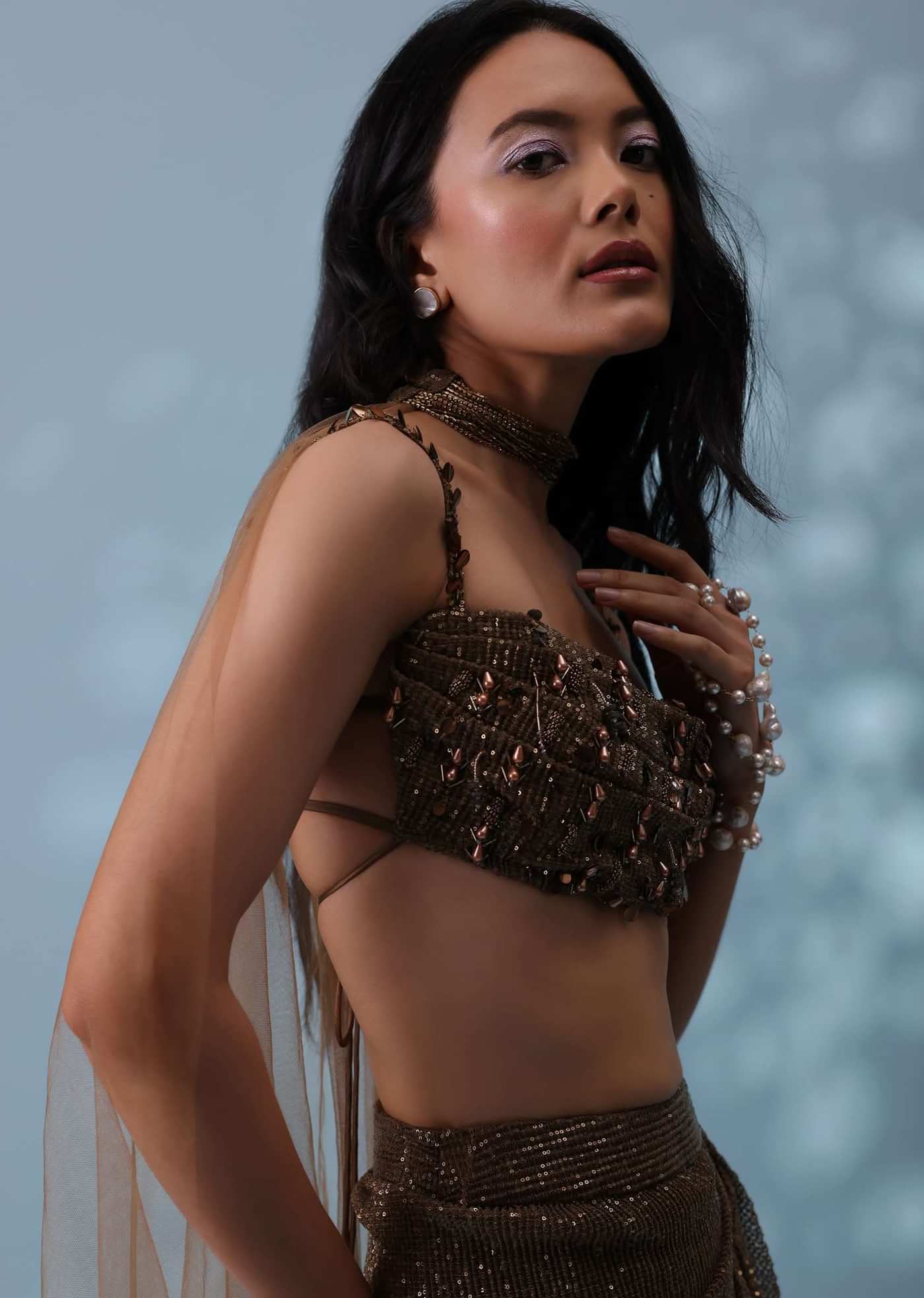 Gilded Mirage Drape Set