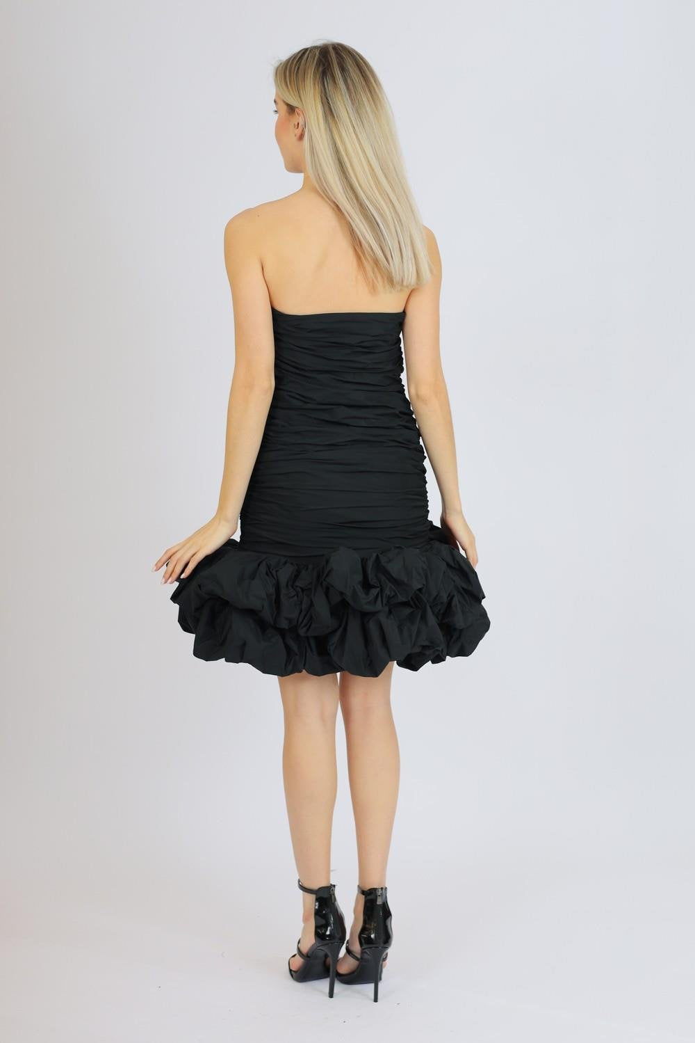 Ruffled Mini Dress