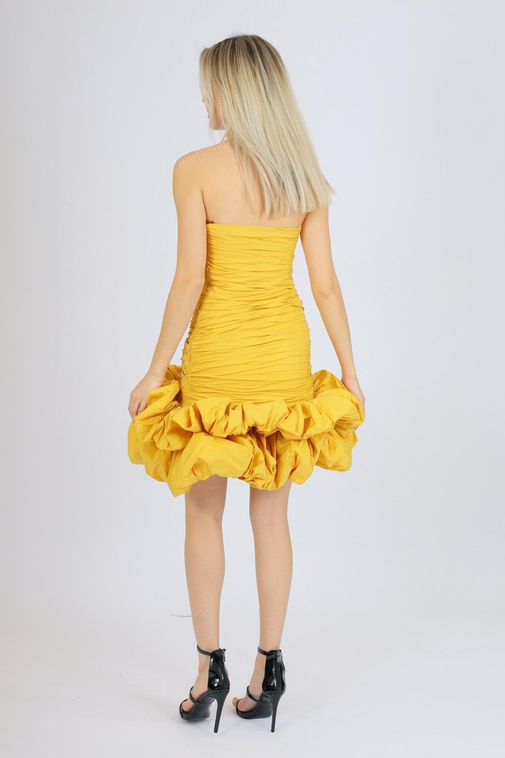 Ruffled Mini Dress