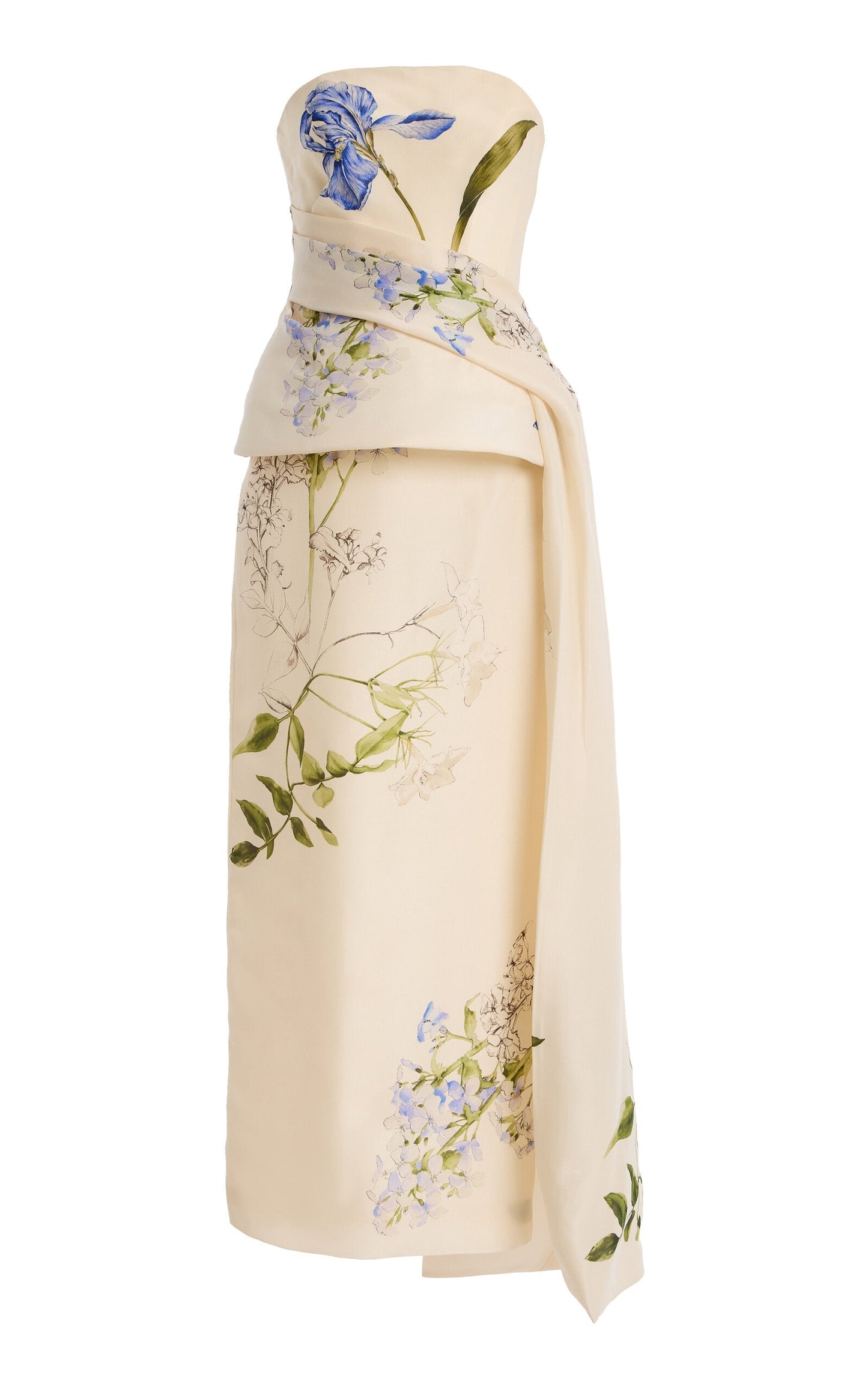 Botanical Peplum Elegance co-ord set