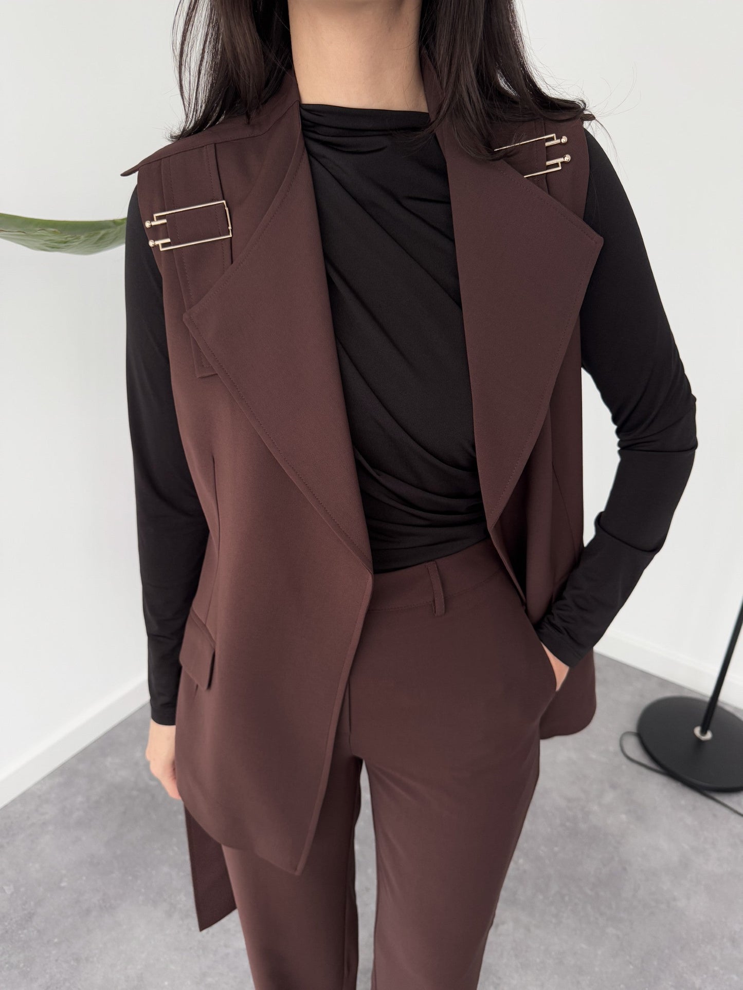 Milena Belted Utility Set