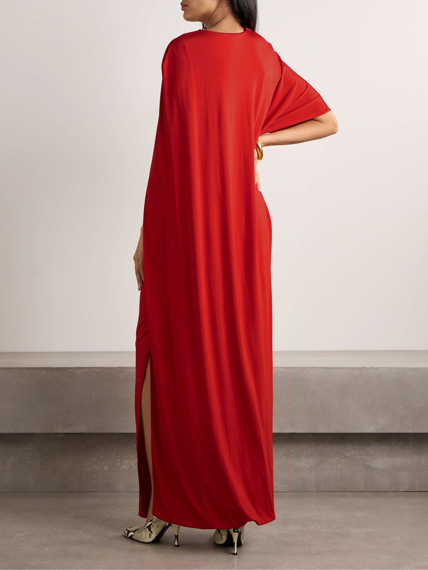 Stella Cape-Effect Dress