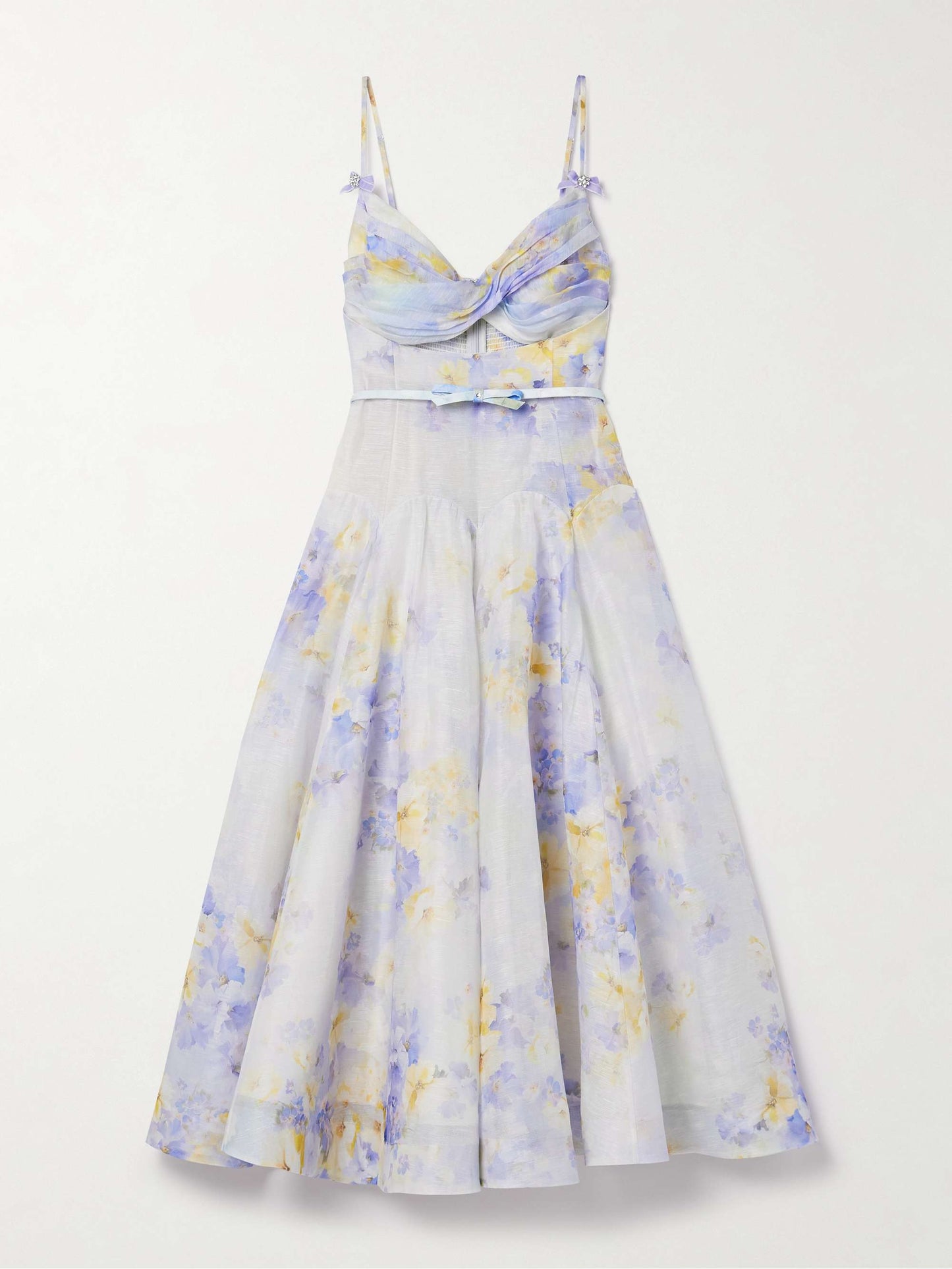 Crush Belted Dress